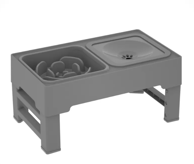 ErgoFeed Adjustable Dog Bowls